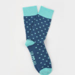 Calcetines con Estrellas añil