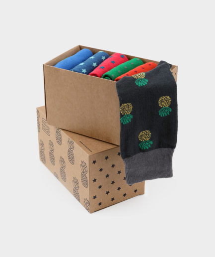 Pack de 6 calcetines de la coleccion 1
