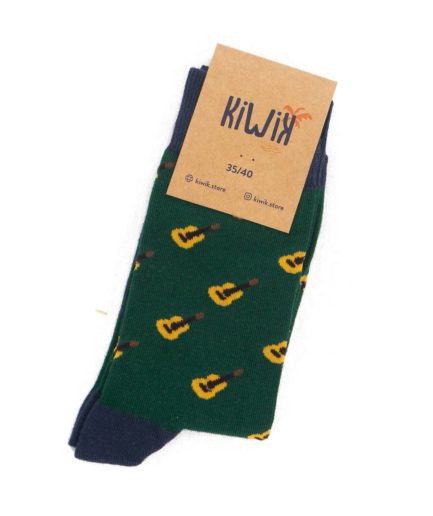 Calcetines Guitarra Verde Kiwik Store